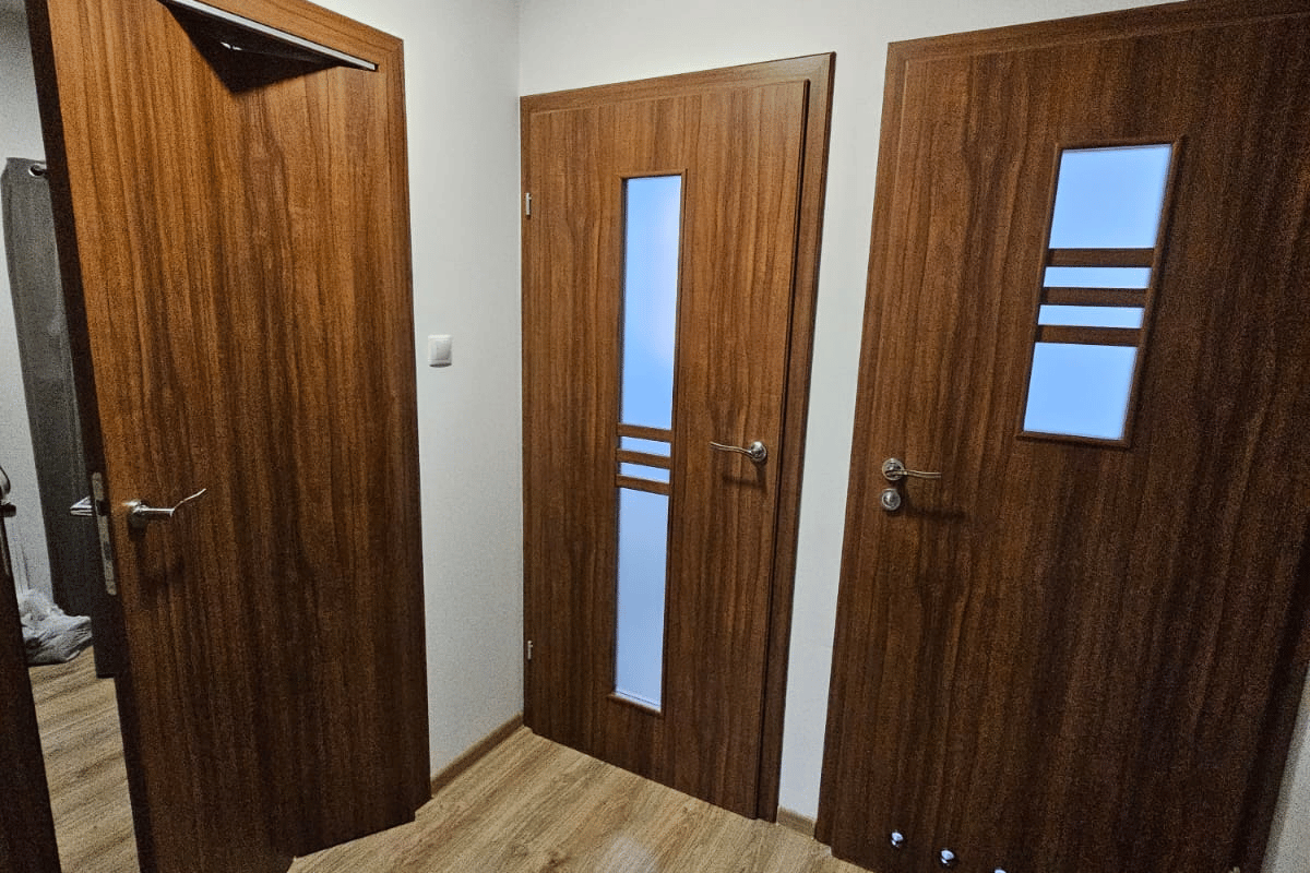 Drzwi wewnętrzne — realizacja 2 Fachman WB Katowice
