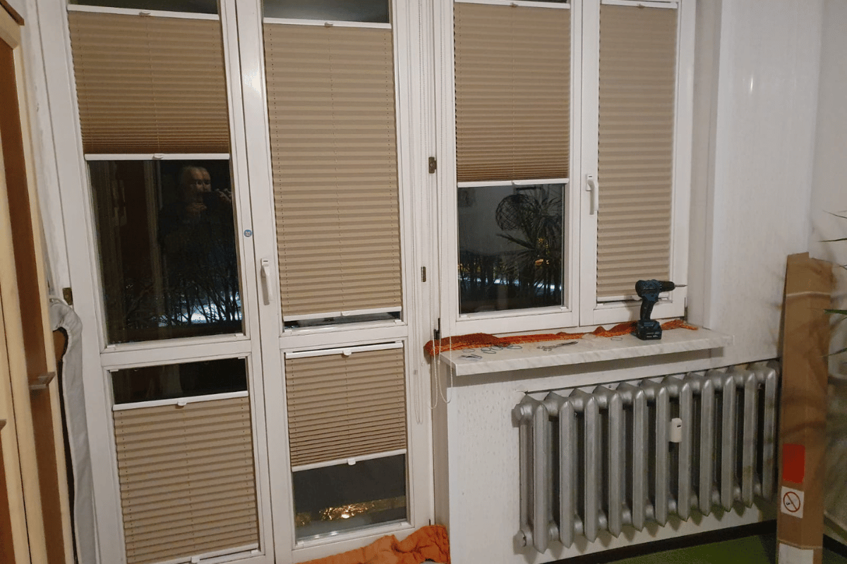 Rolety przeciwsłoneczne — realizacja 2 Fachman WB Katowice