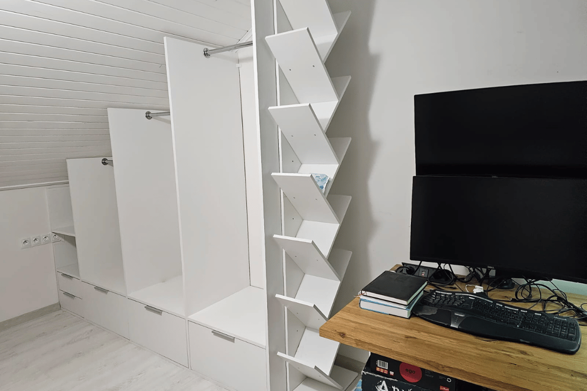 Szafy na wymiar — realizacja 2 Fachman WB Katowice